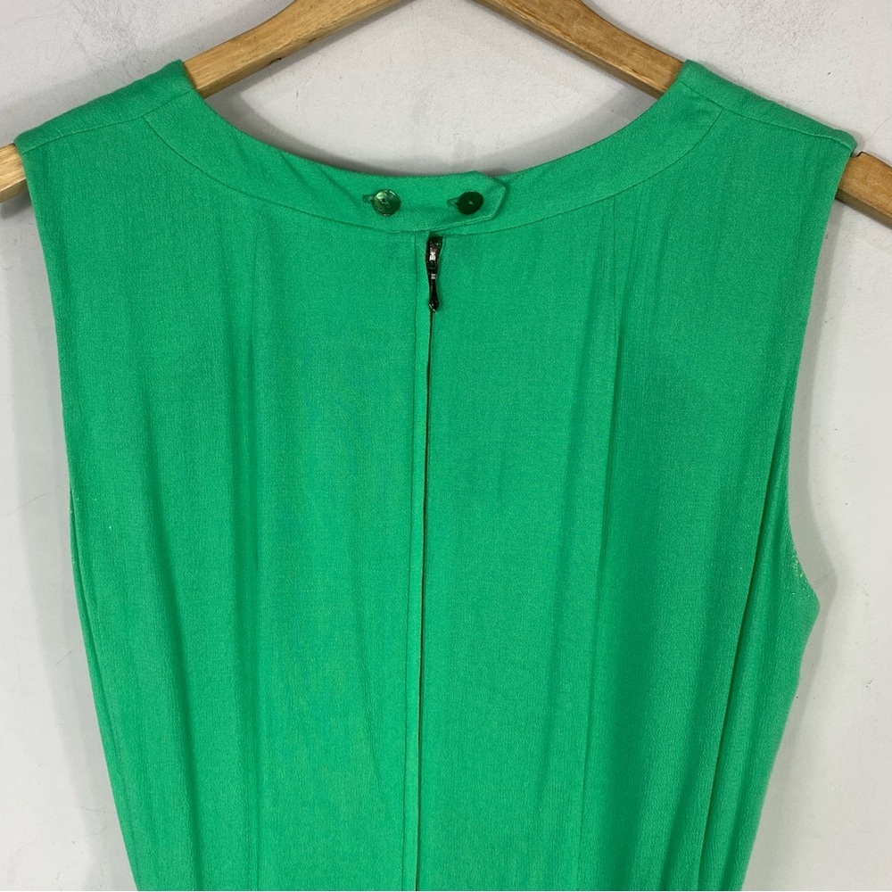 BGL Midi Sleeveless Dress Green - Picture 6 of 10